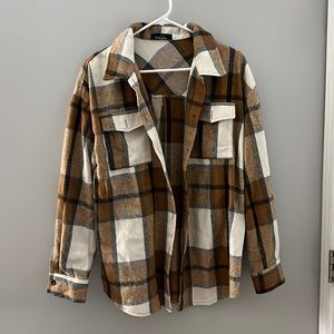 plaid shacket